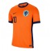 Maillot de foot Pays-Bas Memphis Depay #10 Domicile vêtements Europe 2024 Manches Courtes